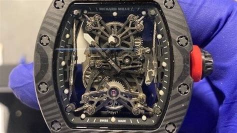 replica watch seized customs|richard mille watch seized.